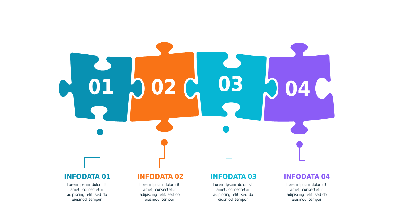 Puzzle Piece Business Strategy Presentation – Teal Modern