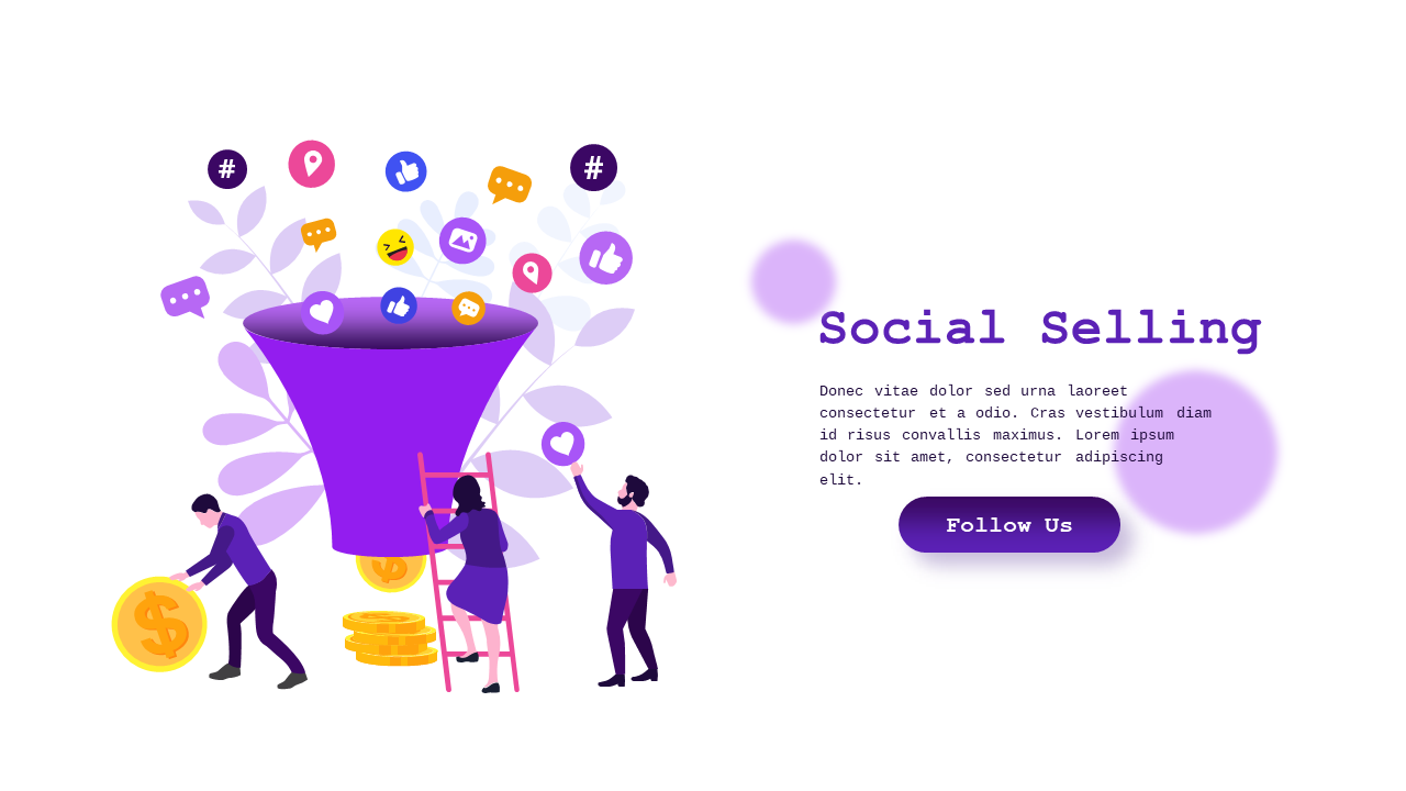 Social Media Marketing Strategy Deck