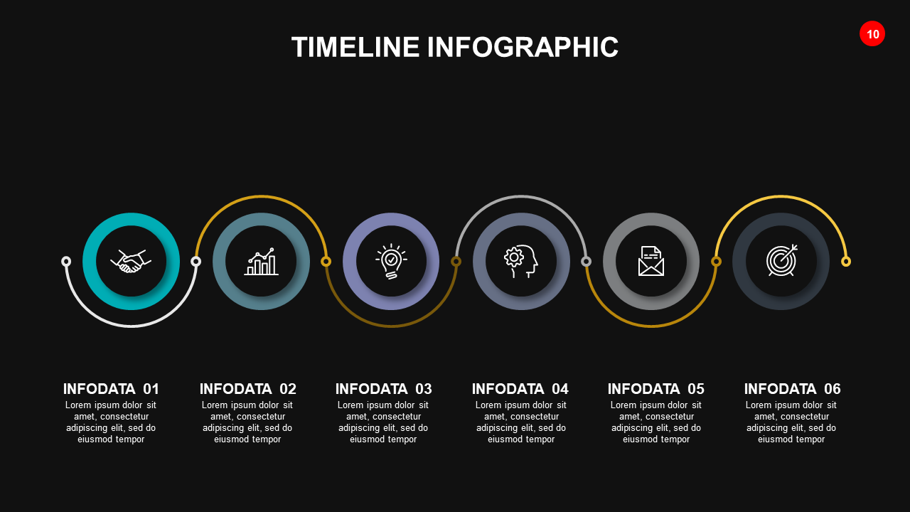 Creative Timeline Infographic Design
