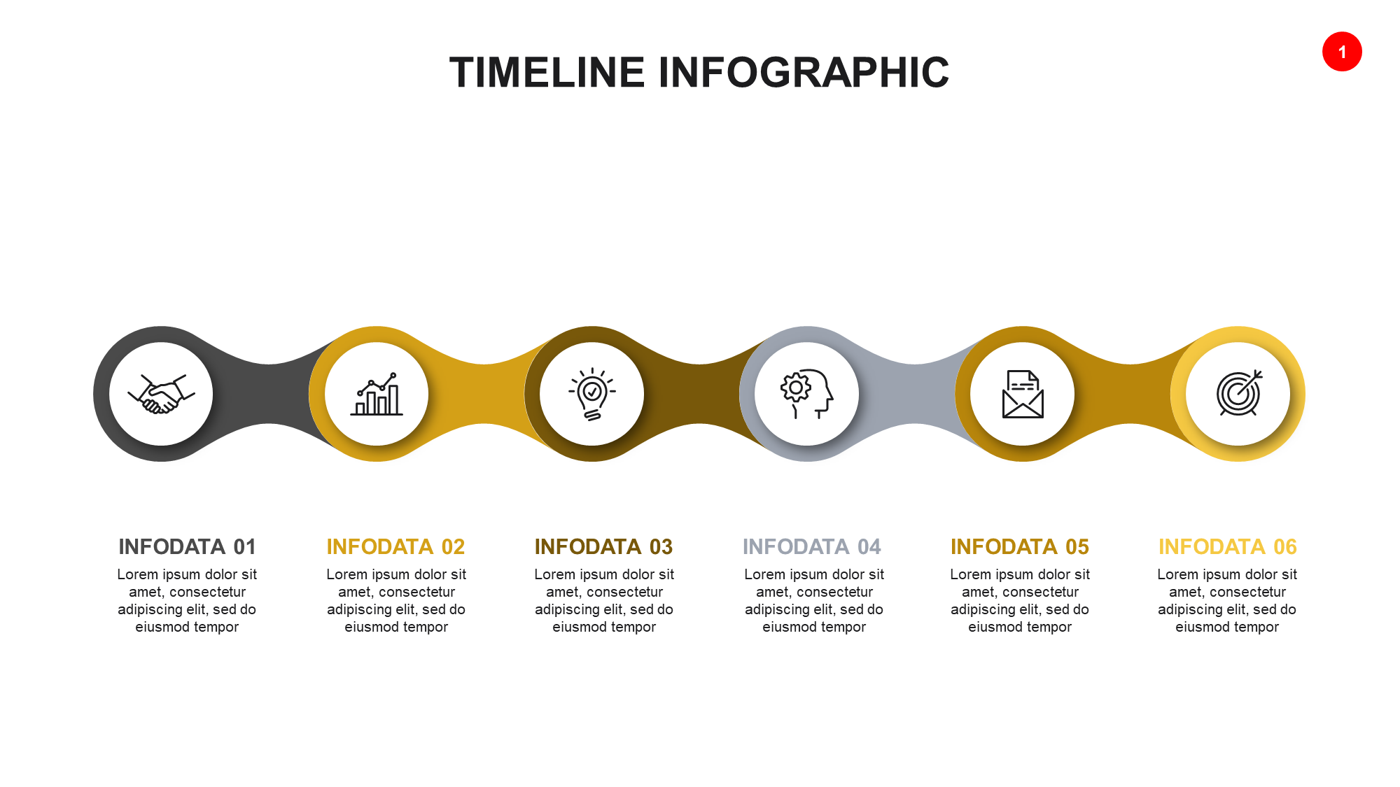 Free Timeline Infographic PowerPoint Template
