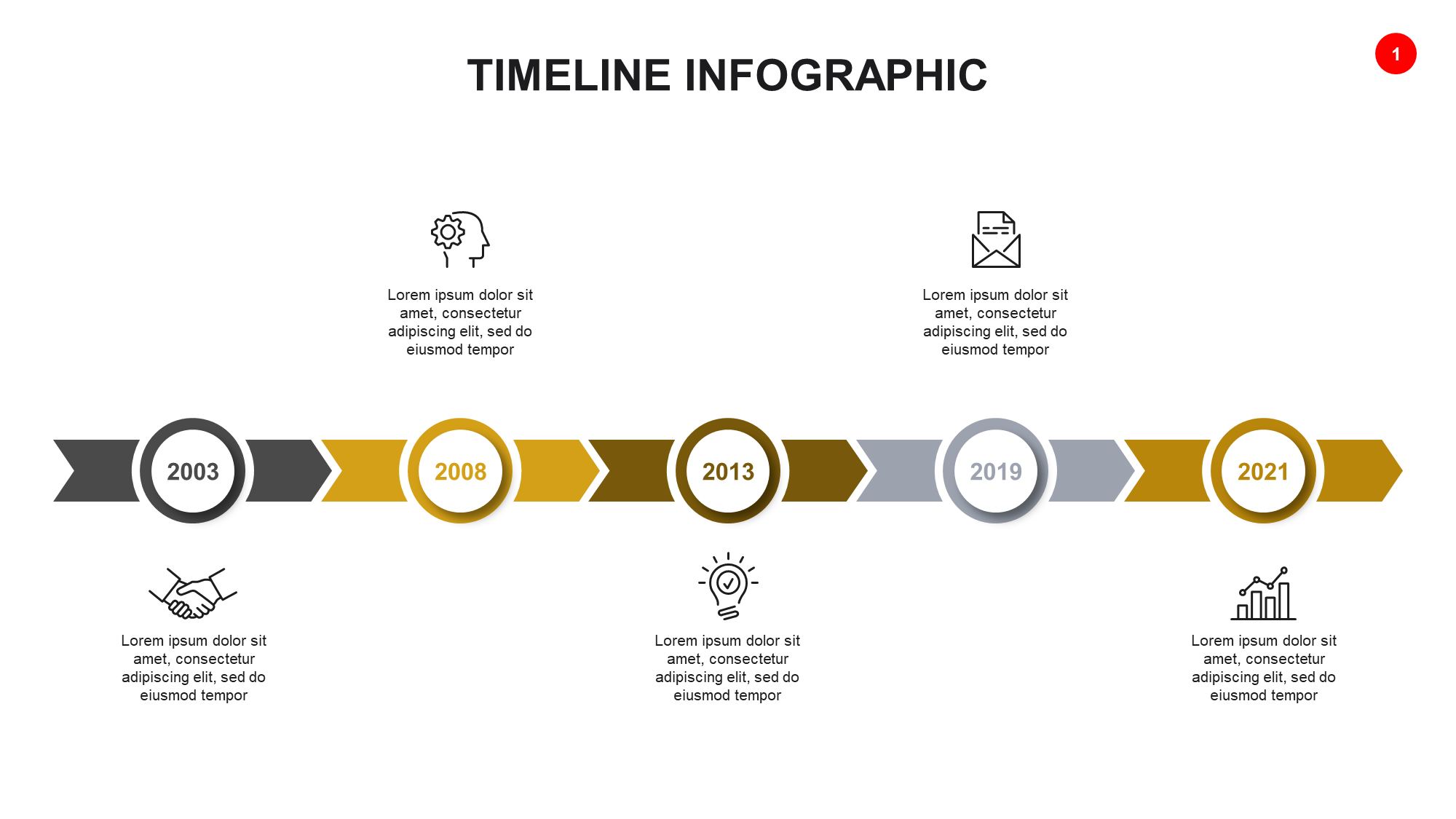 Free Timeline Roadmap PowerPoint Template